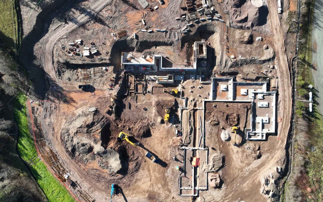 Construction Foundation Phase for the New RK MacDonald Nursing Home